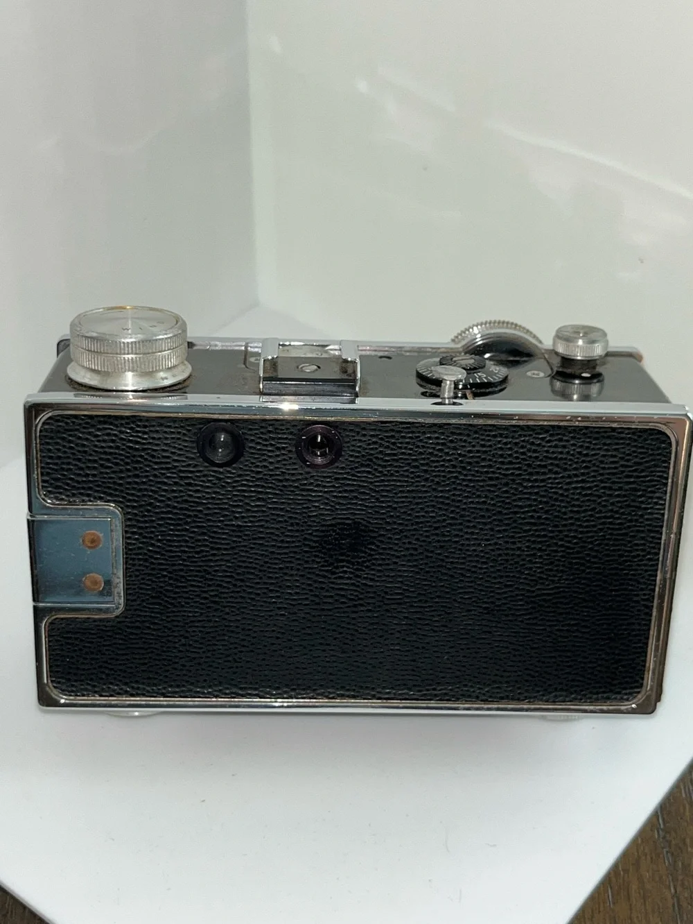 Argus Vintage Rangefinder Film Camera, Black: W/ Leather Case Included: Untested